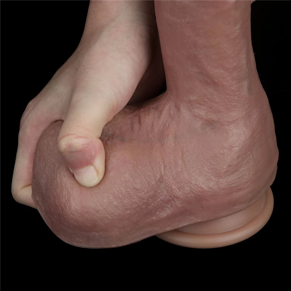 Dương vật giả Lovetoy hai lớp silicon 10.5 inch lớn