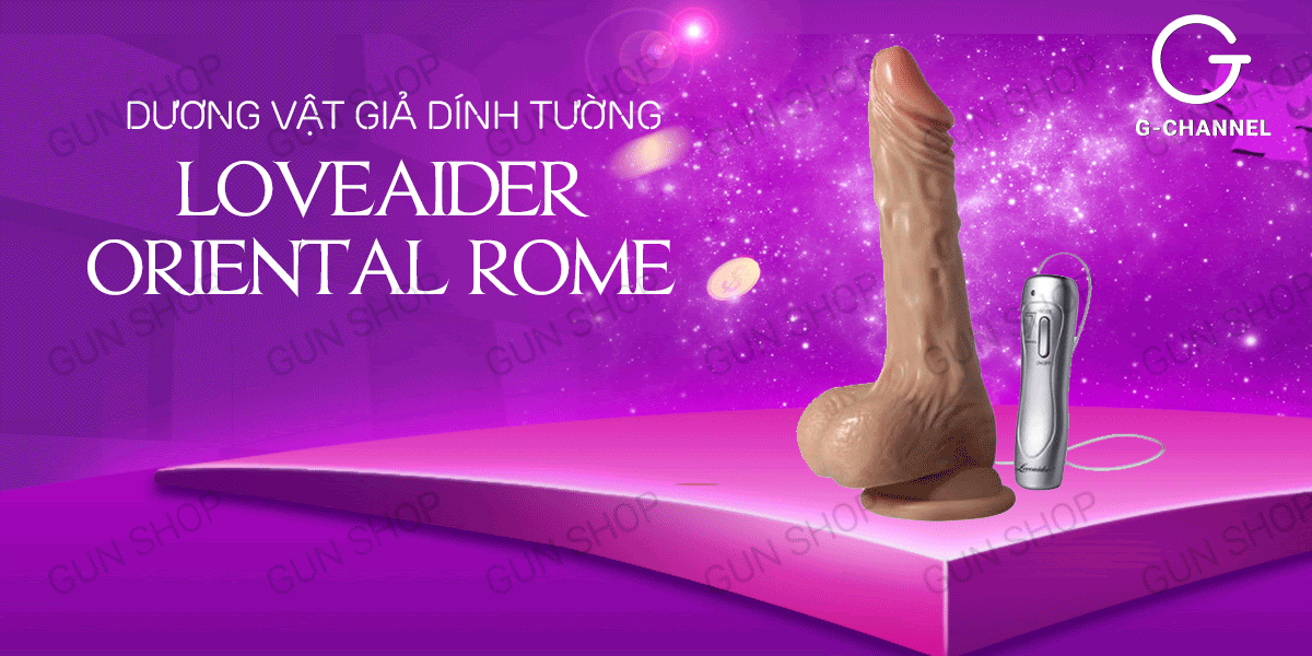 Đồ chơi tình dục dán tường Loveaider Oriental Rome chất lượng