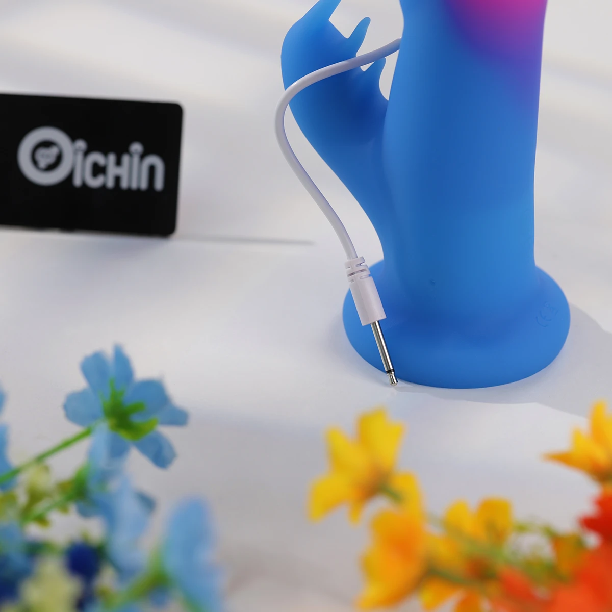 dương vật giả loving world ct1917 rung ngoáy massage lưỡi điều khiển từ xa