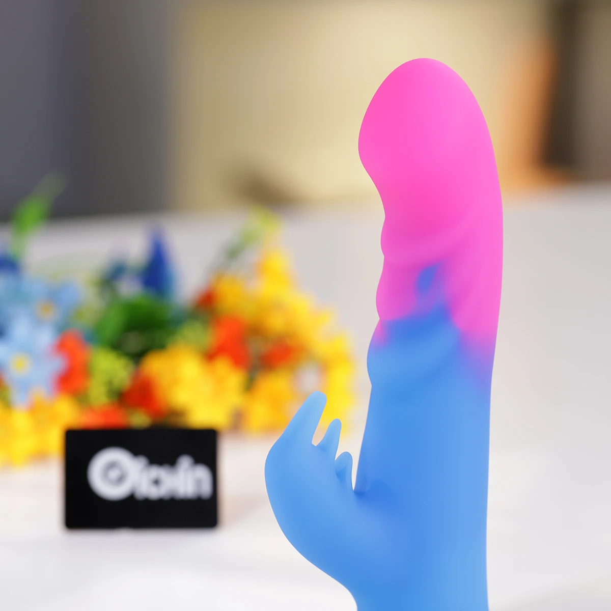 dương vật giả loving world ct1917 rung ngoáy massage lưỡi điều khiển từ xa