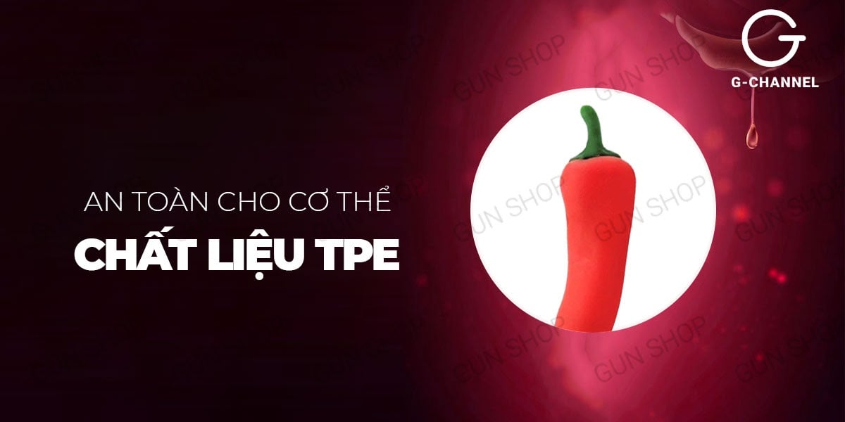 Đánh giá Dương vật giả rung hình quả ớt đa chế độ rung sạc điện - Wistone Pepper có tốt không?