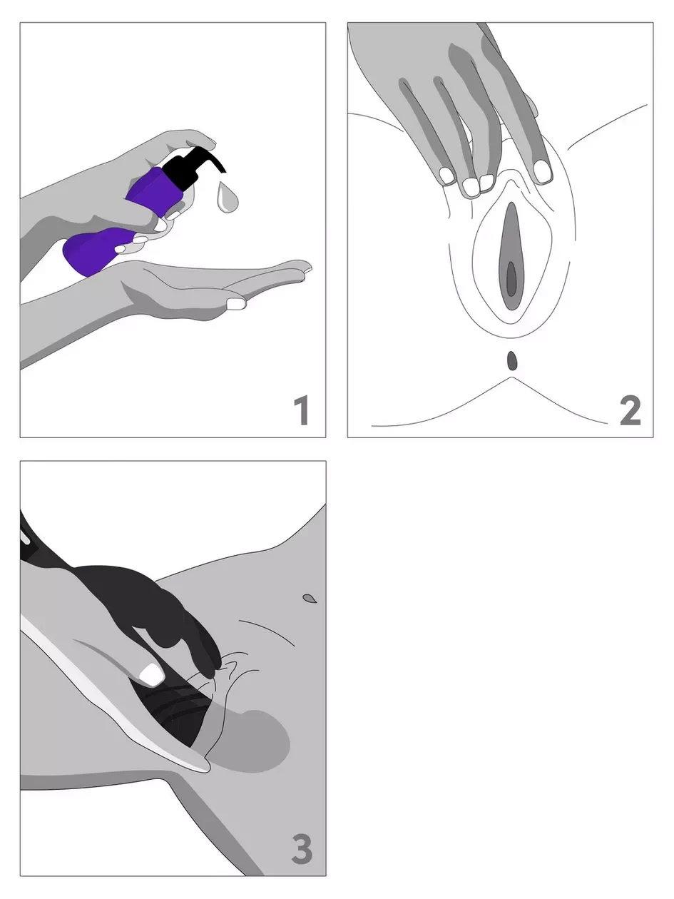 Fifty Shades of Grey Greedy Girl Rung Thụt Silicone Cao Cấp