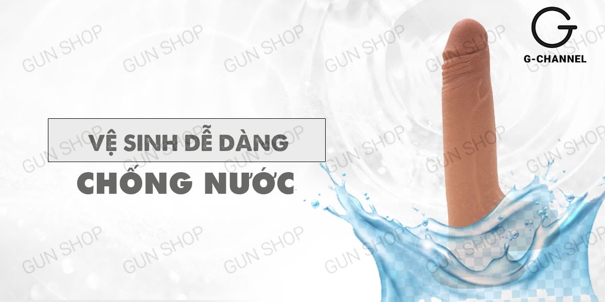 Dương vật giả dính tường siêu mềm Skin Dong 7.0 kích thích cực mạnh