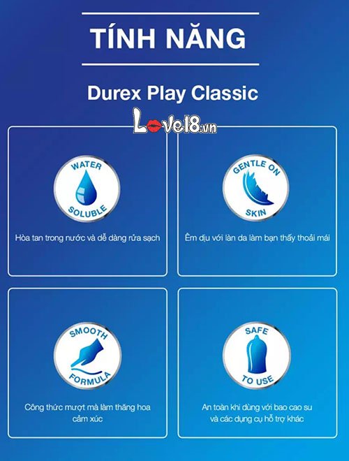 Gel Bôi Trơn Durex Play 100ml Tăng Khoái Cảm Quan Hệ Êm Mượt