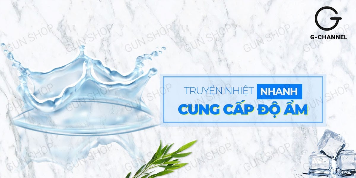Gel bôi trơn hậu môn mát lạnh Shell Supermen Cooling 90ml, siêu mượt, tăng khoái cảm