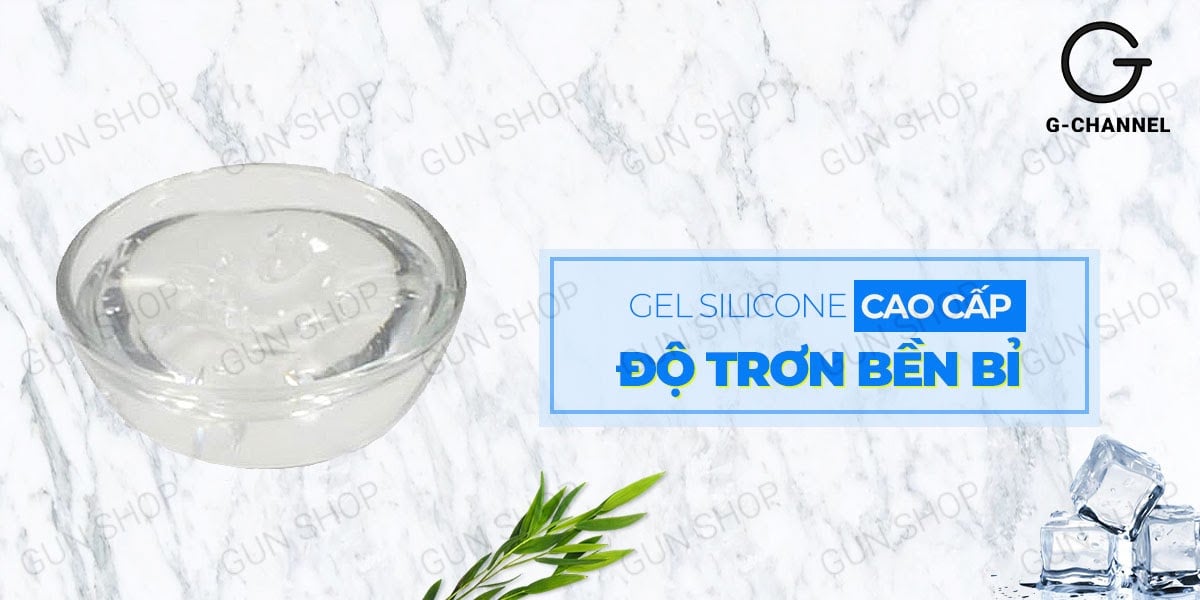 Gel bôi trơn hậu môn mát lạnh Shell Supermen Cooling 90ml, siêu mượt, tăng khoái cảm