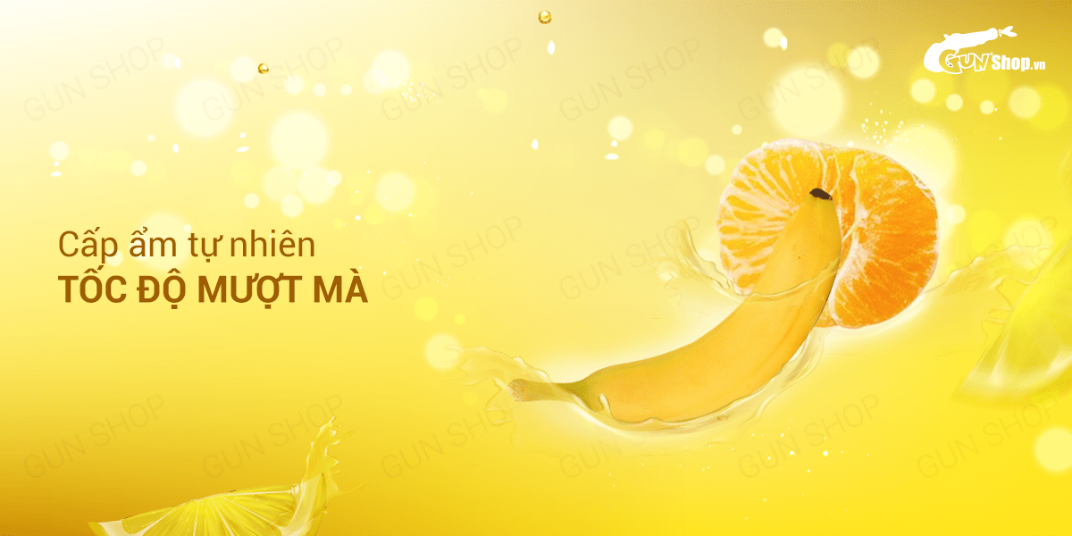 Gel bôi trơn hương chanh Boyafei Lemon 200ml tăng khoái cảm