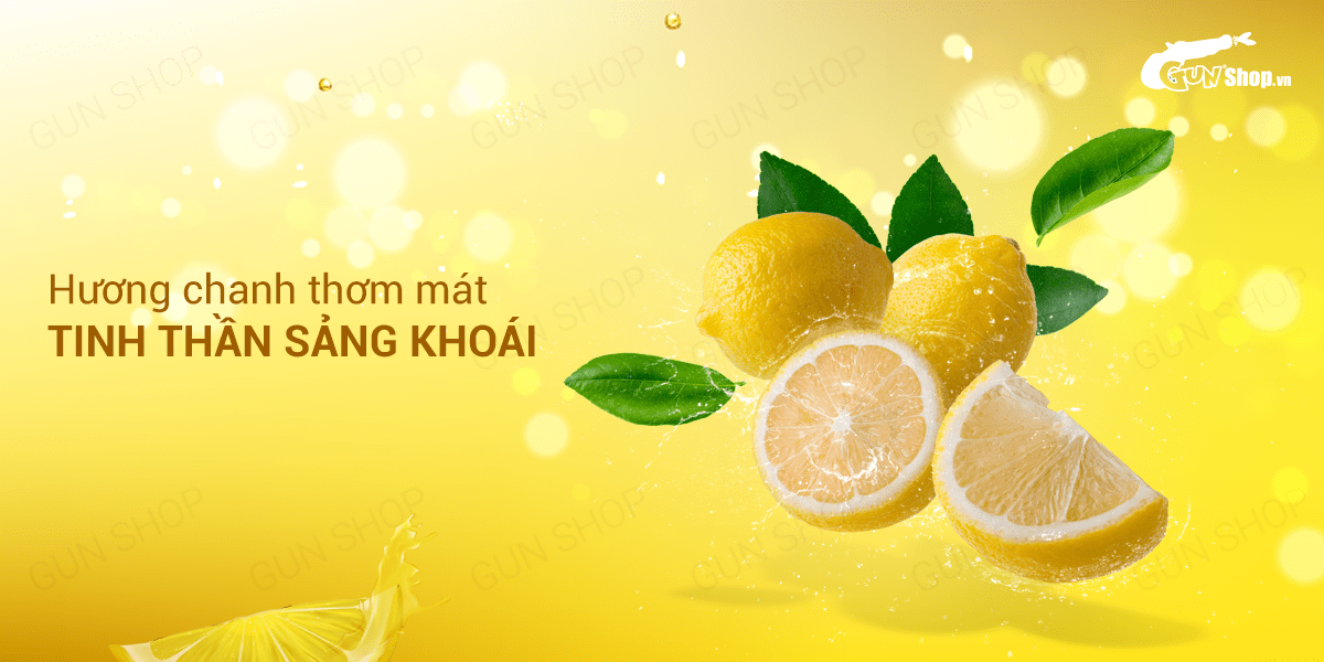 Gel bôi trơn hương chanh Boyafei Lemon 200ml tăng khoái cảm