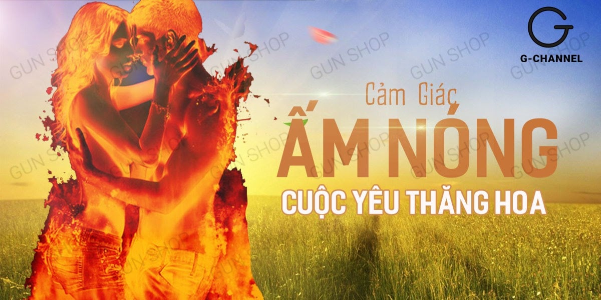 Gel bôi trơn nóng ấm Shell Sunshine kích thích thăng hoa 100ml