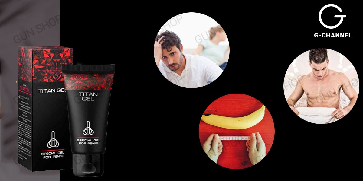 Gel bôi trơn Titan tăng kích thước an toàn hiệu quả 50ml