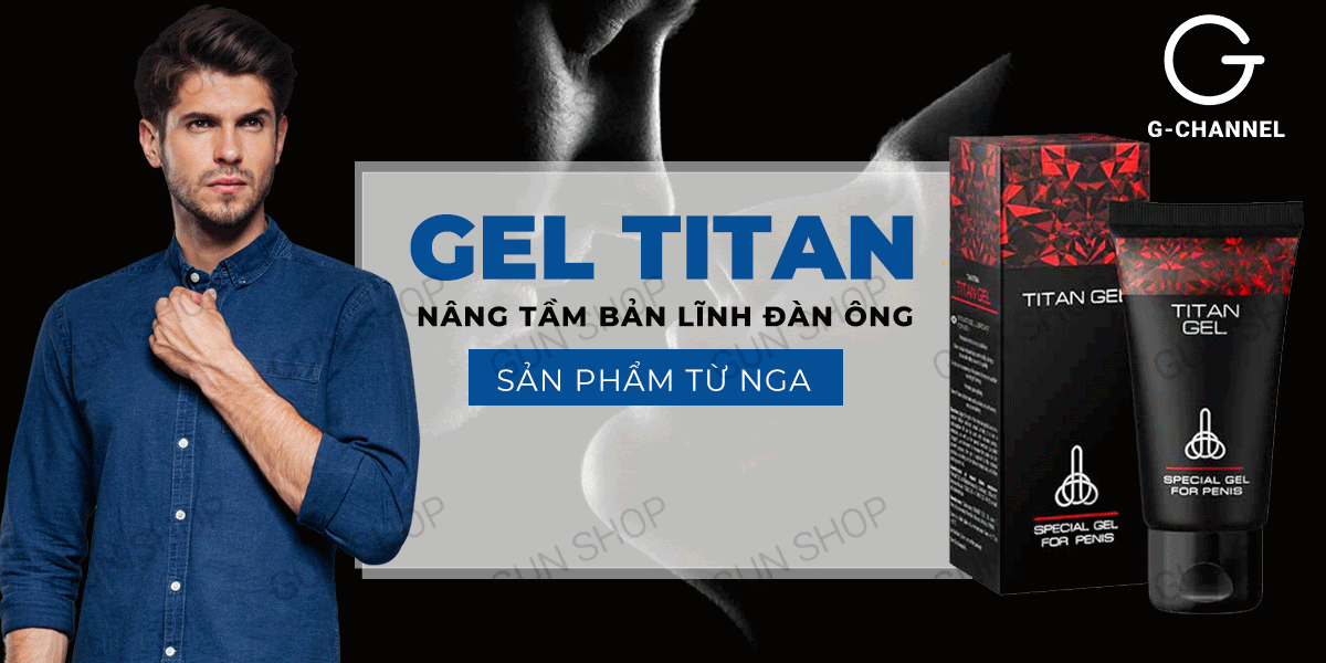Gel bôi trơn Titan tăng kích thước an toàn hiệu quả 50ml