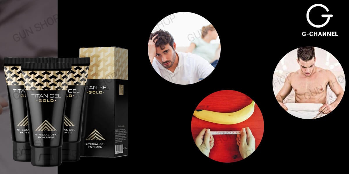 Gel Titan Gold cao cấp 50ml tăng kích thước hiệu quả an toàn