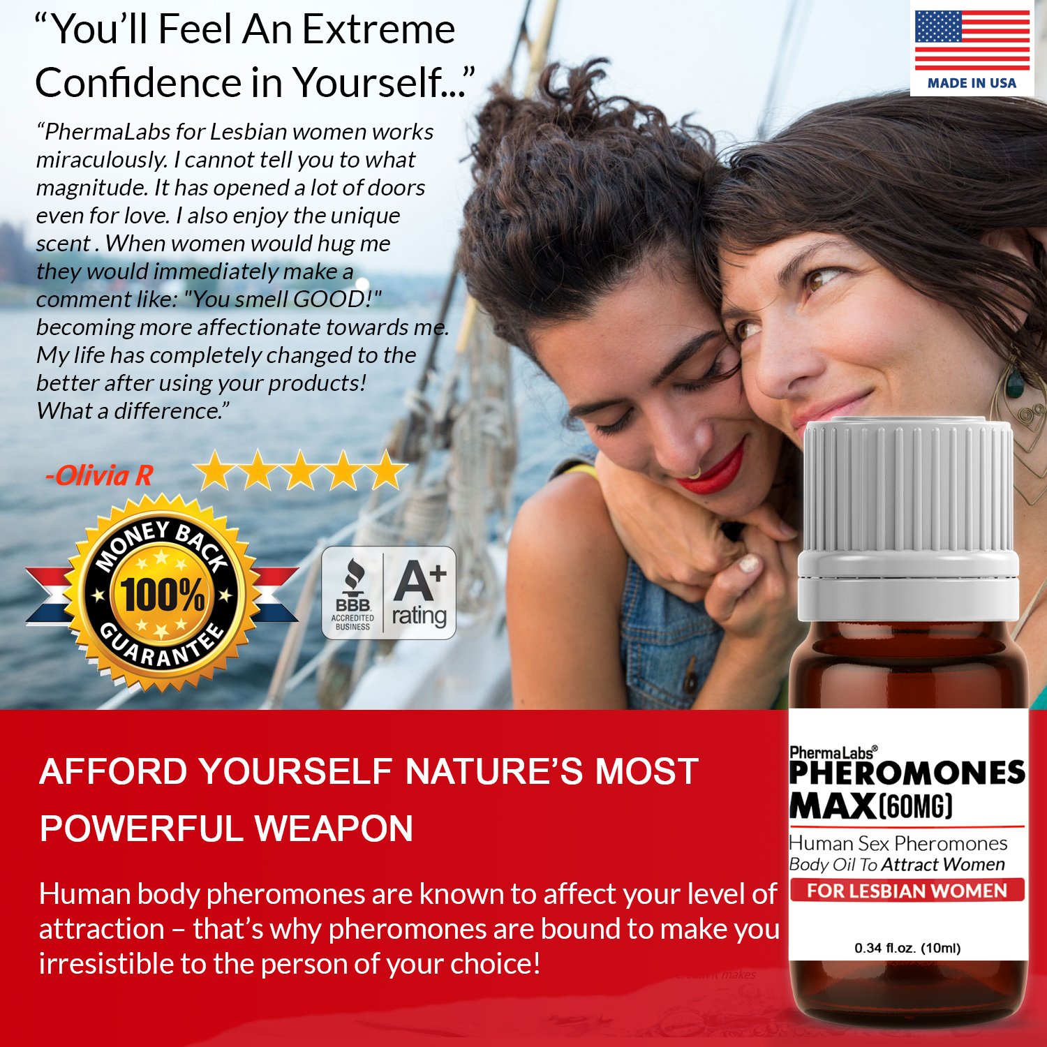 Gel Kích Thích Les Phermalabs Tăng Khoái Cảm Đồng Tính Nữ