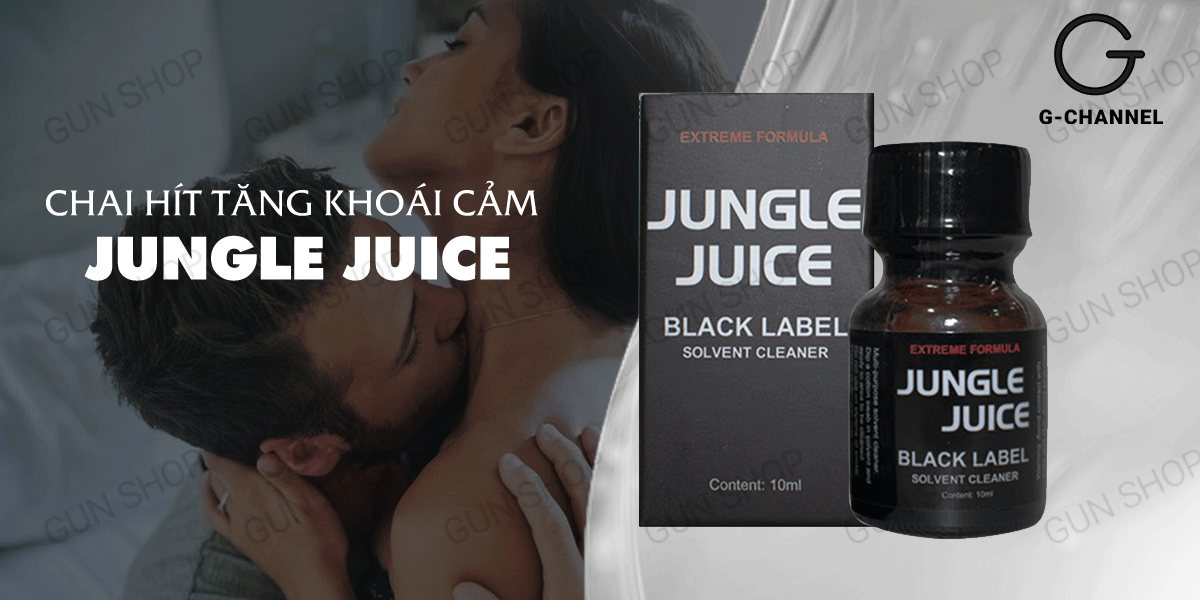 Thông tin Popper Jungle Juice Black Label 10ml chính hãng Mỹ USA PWD giá sỉ