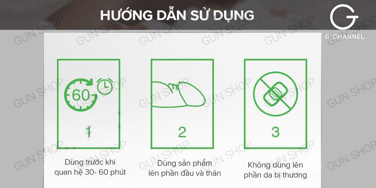 Khăn lau chống xuất tinh sớm Peineili hộp 12 cái chính hãng kéo dài thời gian
