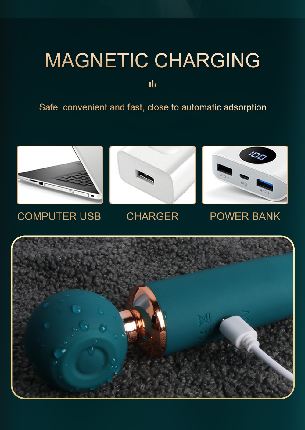 Chày rung 2 đầu Meng Dundun 3in1 thụt rung hút, pin sạc