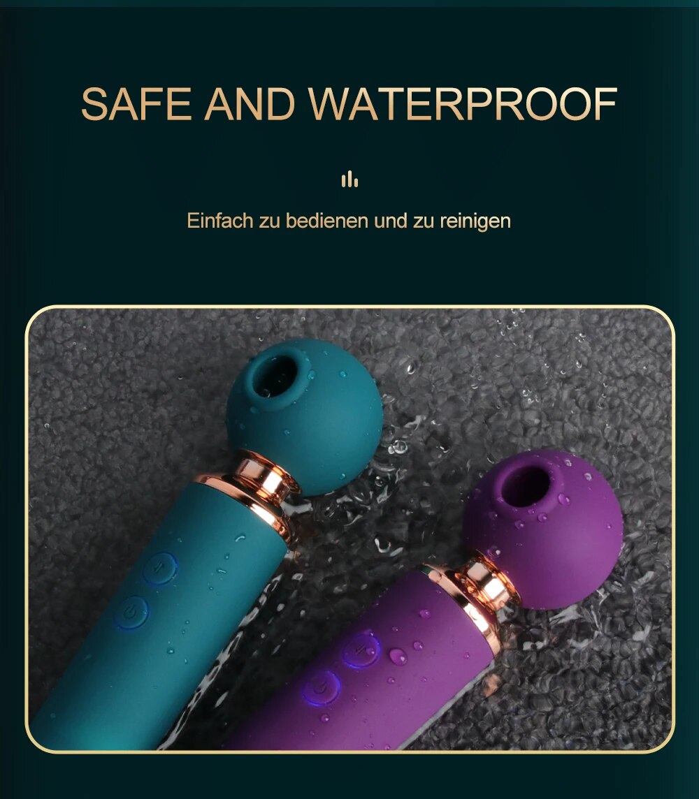 Chày rung 2 đầu Meng Dundun 3in1 thụt rung hút, pin sạc