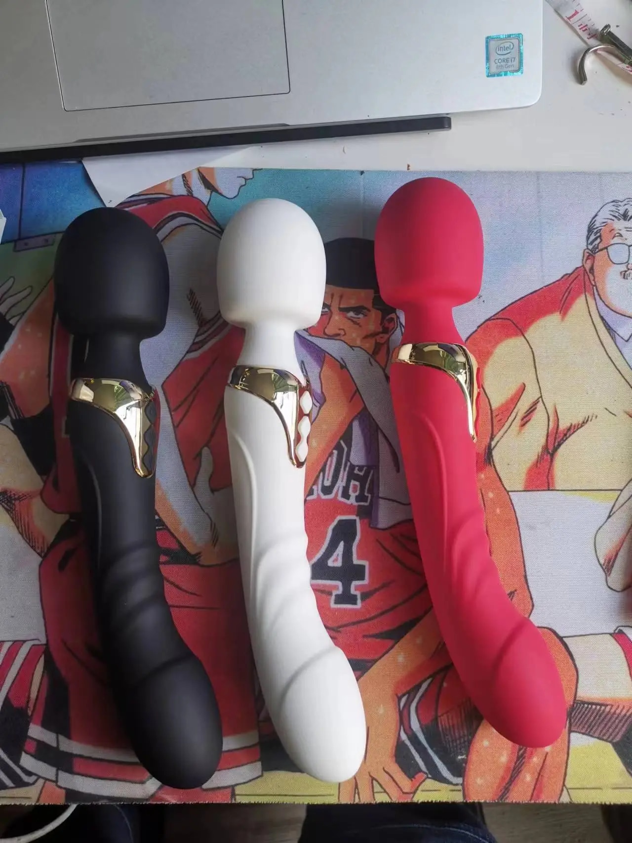 Chày rung 2 đầu không dây cao cấp AV Magic Wand thiết kế sang trọng