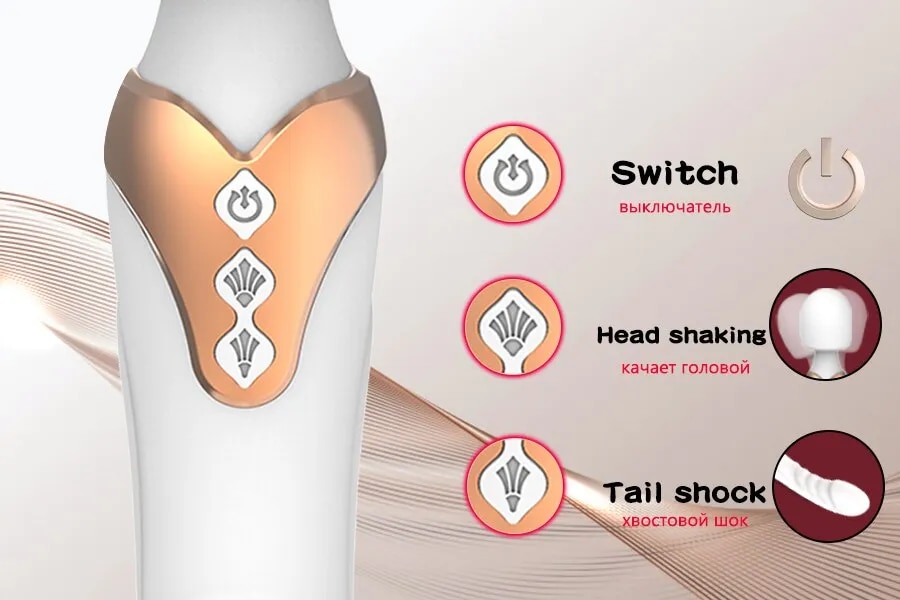 Chày rung 2 đầu không dây cao cấp AV Magic Wand thiết kế sang trọng