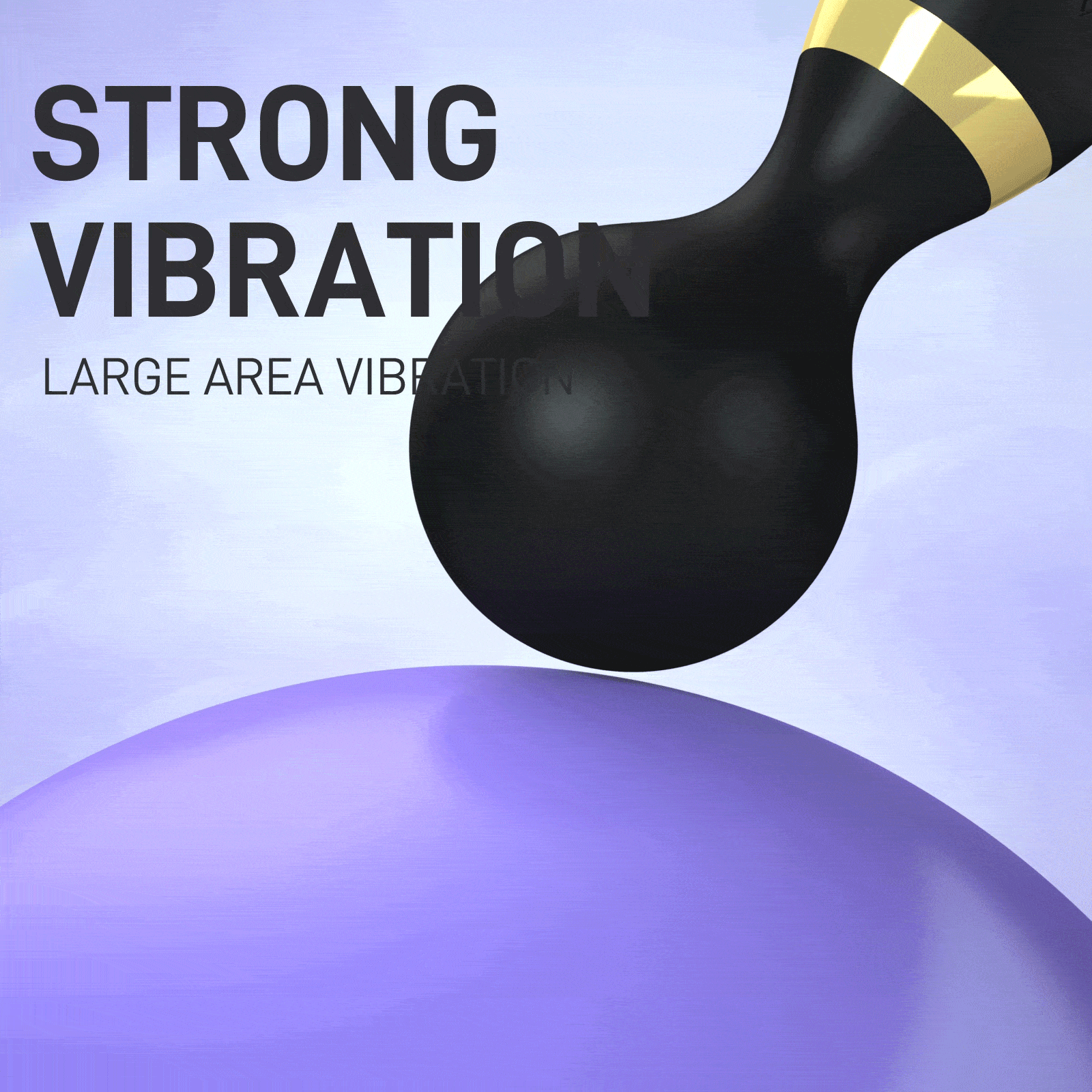 Chày Rung 2 Đầu Xoay 360 độ Massage Điểm G Cực Phê Tình Yêu