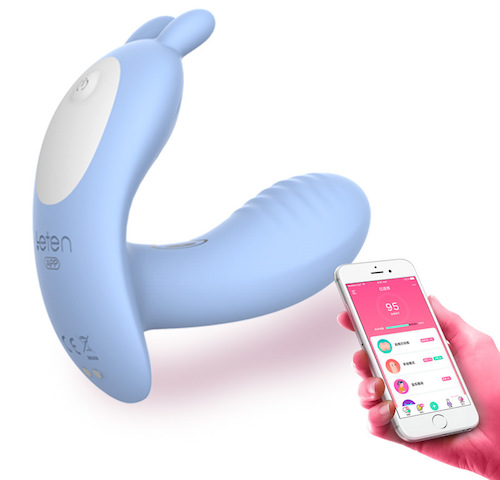 Dương vật giả Leten Wearable Butterfly app bluetooth rung mạnh đa năng