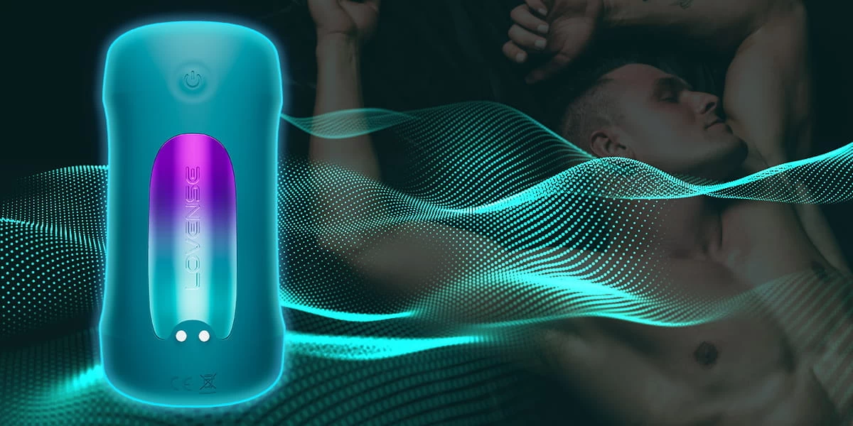 Lovense Gush 2 điều khiển từ xa máy massage dương vật cao cấp