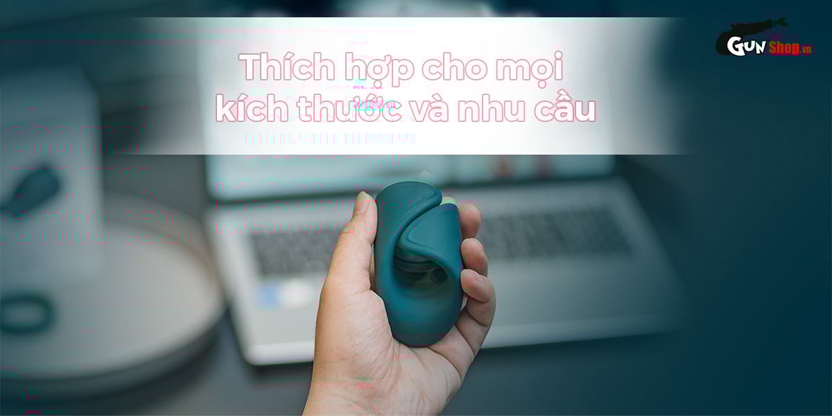 Vòng đeo dương vật Lovense Gush app tăng khoái cảm dễ dùng