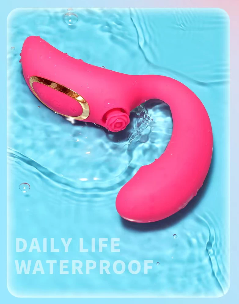 Loving World Rose Thumping máy massage nữ rung tỏa nhiệt nhiều chế độ