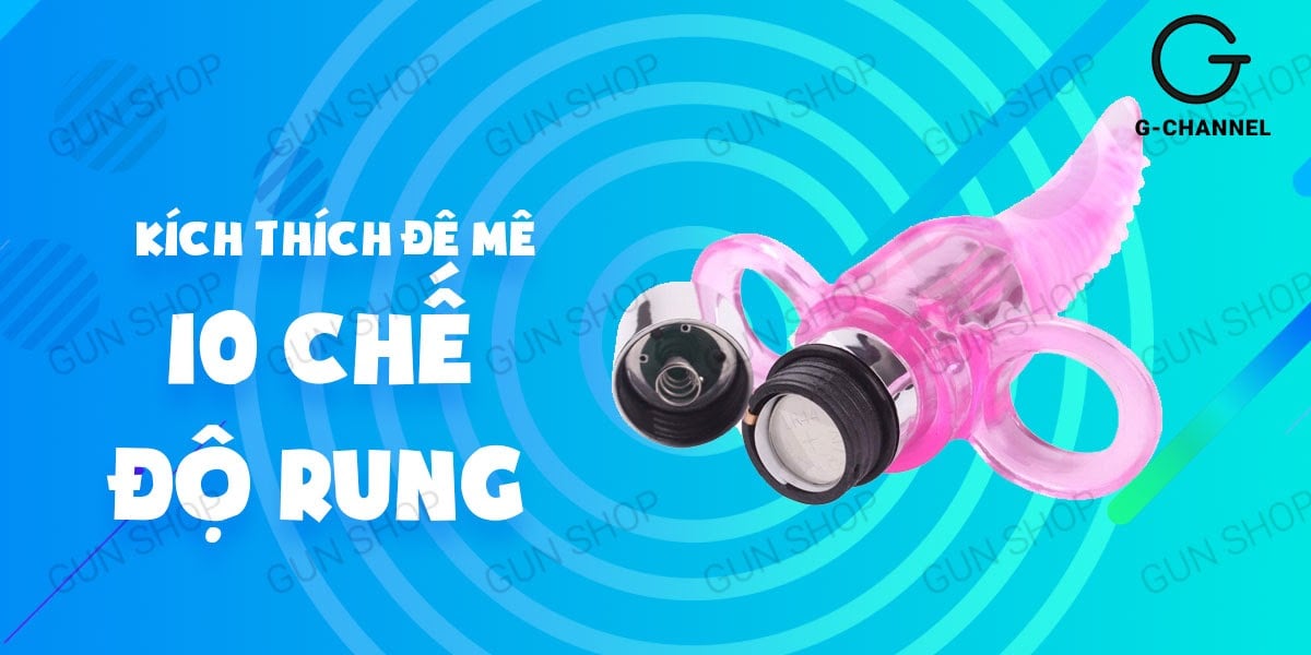 Lưỡi Rung Đeo Ngón Tay Baile Kích Thích Tình Yêu Đỉnh Cao