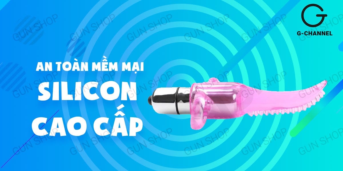 Lưỡi Rung Đeo Ngón Tay Baile Kích Thích Tình Yêu Đỉnh Cao