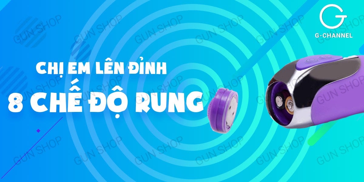 Lưỡi rung massage đa chế độ tăng khoái cảm pin sạc Loveaider