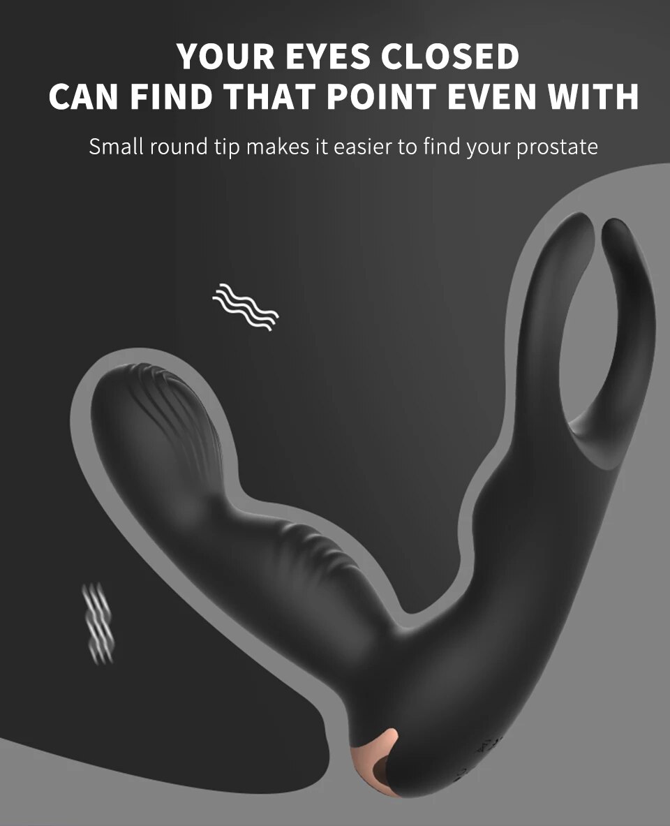 Máy massage hậu môn We Love ngón tay rung remote tăng khoái cảm