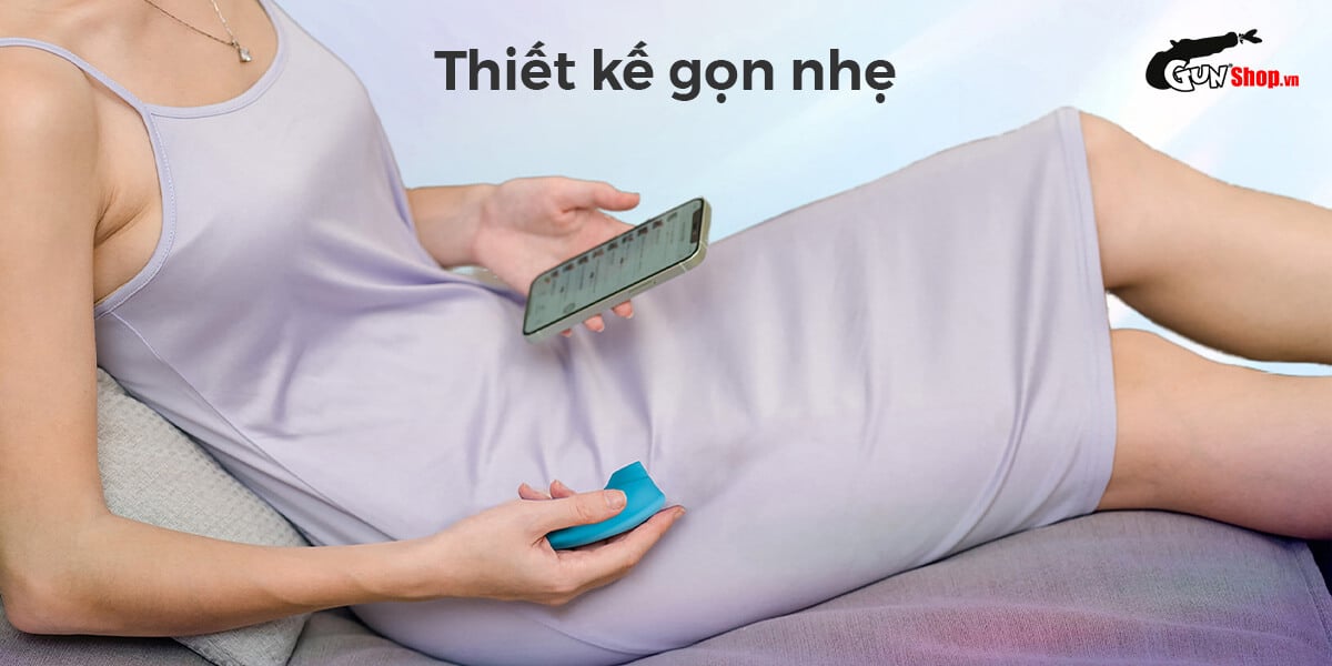 Máy bú mút Lovense Tenera rung massage điều khiển app công nghệ hiện đại