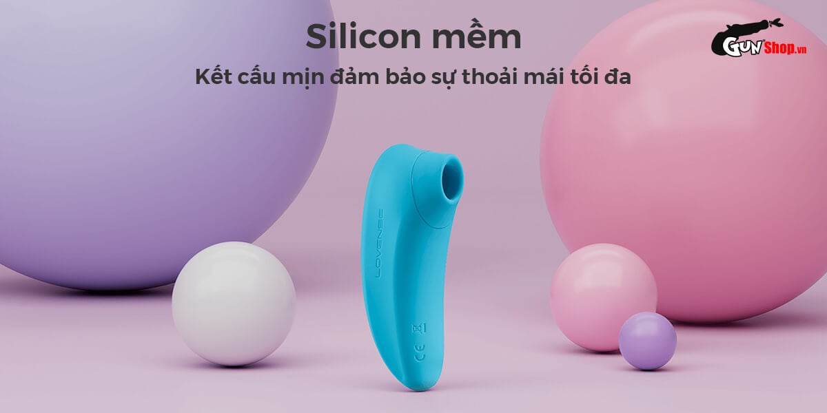 Máy bú mút Lovense Tenera rung massage điều khiển app công nghệ hiện đại