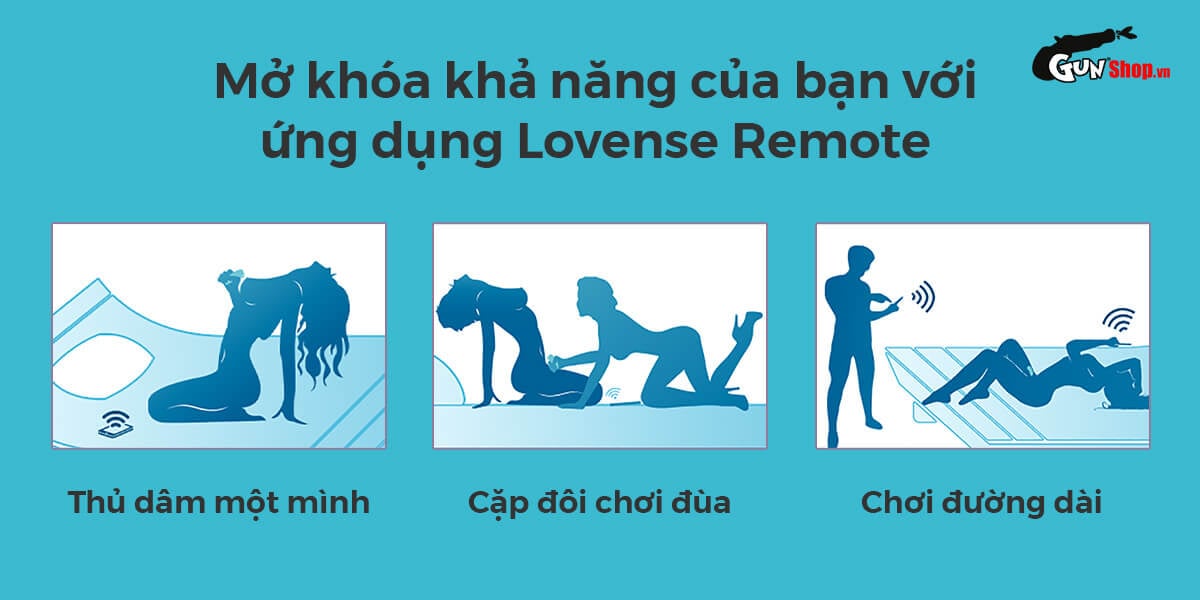 Máy bú mút Lovense Tenera rung massage điều khiển app công nghệ hiện đại