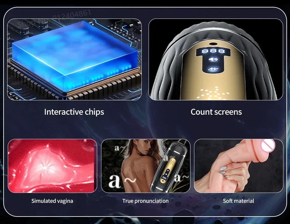 Âm Đạo Giả Rung Bú Mút Cho Nam - Tăng Khoái Cảm, Ship Tận Nhà