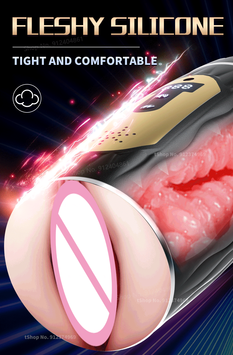 Âm Đạo Giả Rung Bú Mút Cho Nam - Tăng Khoái Cảm, Ship Tận Nhà