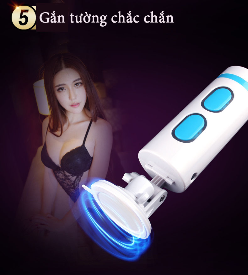 Máy làm tình nam Chese Japan gắn tường co bóp mạnh kích thích phê