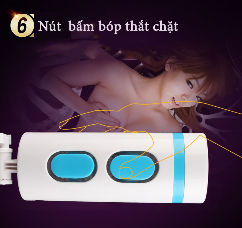 Máy làm tình nam Chese Japan gắn tường co bóp mạnh kích thích phê