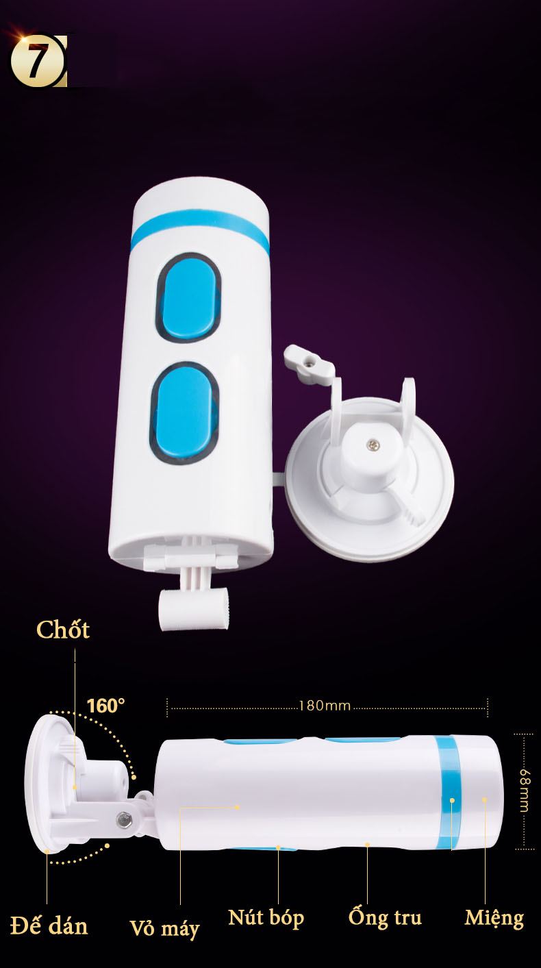 Máy làm tình nam Chese Japan gắn tường co bóp mạnh kích thích phê