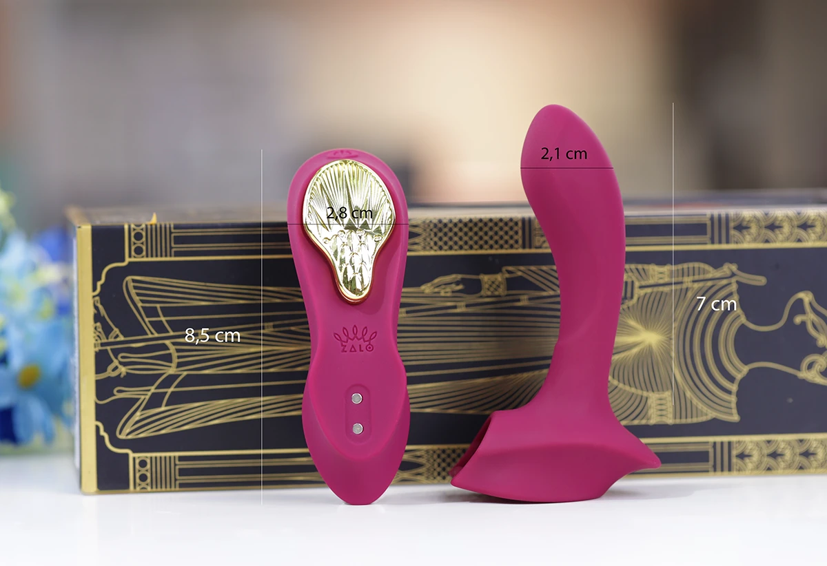 Máy massage 2 đầu Zalo Aya rung mạnh điều khiển app tiện lợi chip rung