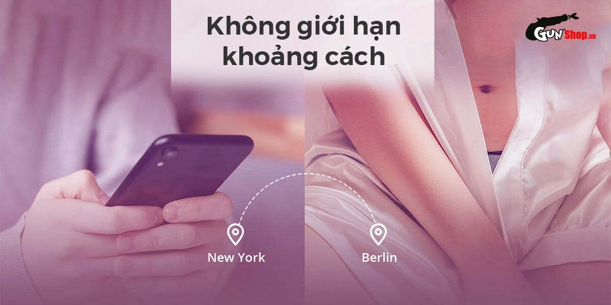 Máy massage điểm G Lovense Ambi điều khiển qua app sạc điện