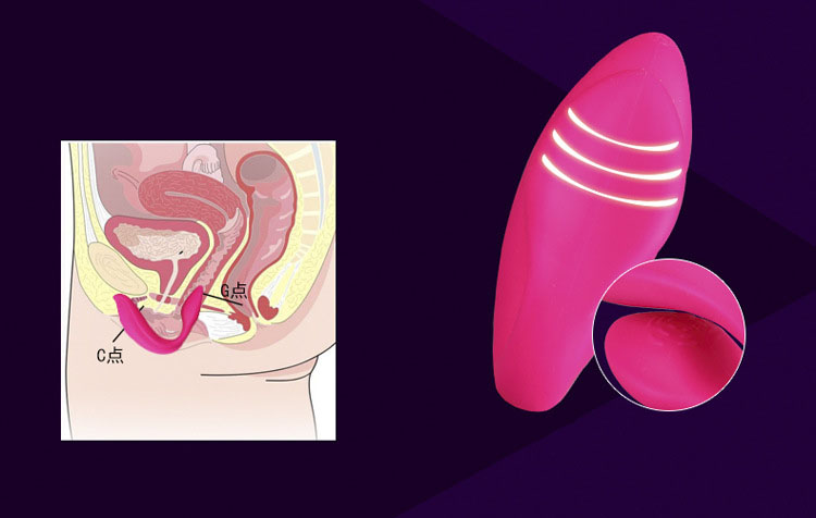 Máy massage điểm G Lovetoy Rose 5 tần số điều khiển xa siêu sướng