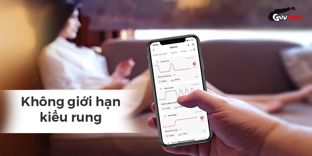 Máy massage Lovense Ferri gắn quần lót rung điều khiển app