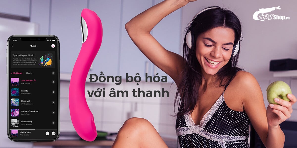 Máy massage Lovense Osci 2 điều khiển qua app kích thích điểm G chuẩn