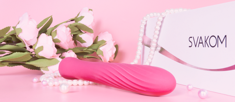 Máy massage điểm G Svakom Anya ấm rung mạnh mượt chất liệu silicone