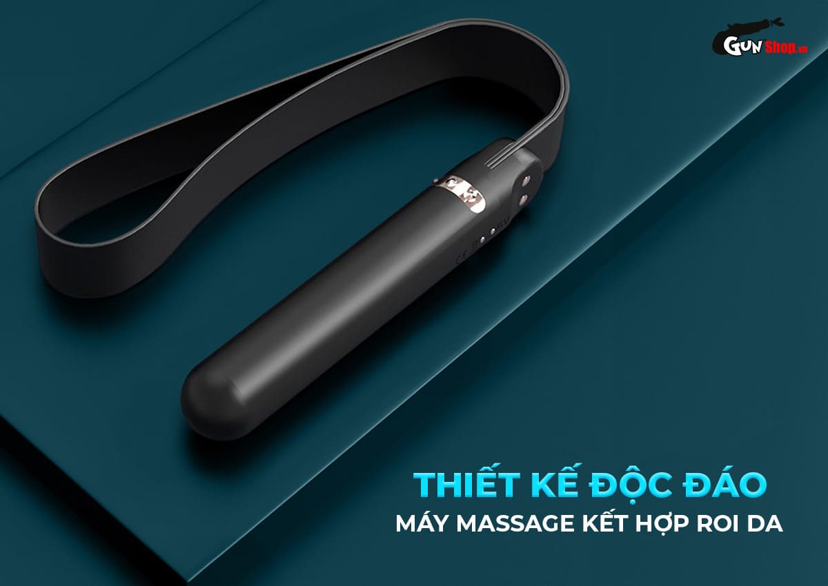 Máy massage S-Hande Whoohoo rung kết hợp roi da mềm