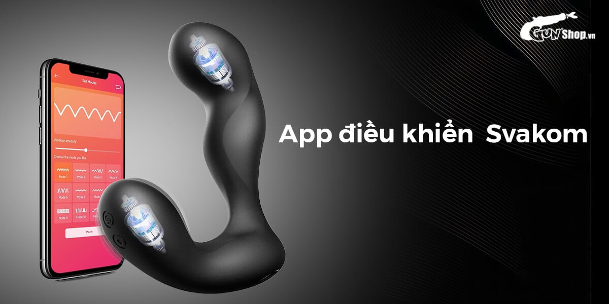 Svakom Iker Máy Massage Hậu Môn App Điều Khiển Cao Cấp Mua Ngay
