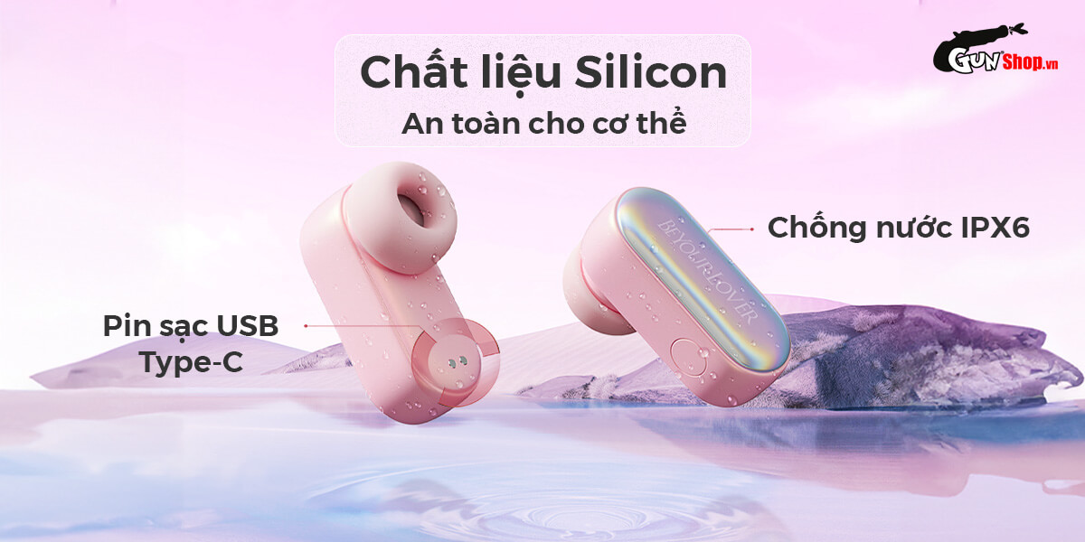 Máy massage Svakom Mimiki tai nghe rung hút điều khiển app đỉnh cao