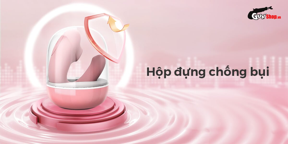 Máy bú mút Svakom Zemalia Natasha rung hút điểm G đa chức năng